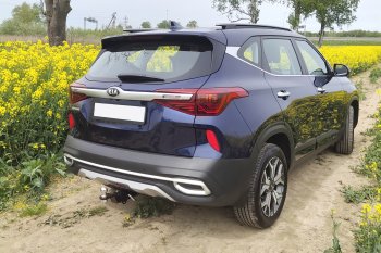 13 299 р. Фаркоп Petroil Tuning (съемный квадрат) KIA Seltos (2019-2025)  с доставкой в г. Чебоксары. Увеличить фотографию 6