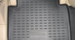 1 214 р. Коврики в салон Element 4 шт. (полиуретан) (АКПП)  KIA Carens  UN (2006-2013)  с доставкой в г. Чебоксары. Увеличить фотографию 4
