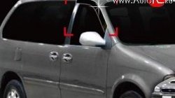 1 249 р. Дефлектора окон Avtoclover KIA Carnival VQ минивэн рестайлинг (2010-2014)  с доставкой в г. Чебоксары. Увеличить фотографию 2