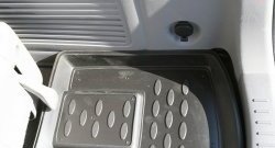 1 394 р. Комплект ковриков в салон (7 мест) Element 4 шт. (полиуретан)  KIA Carnival  VQ (2005-2014) минивэн дорестайлинг, минивэн рестайлинг  с доставкой в г. Чебоксары. Увеличить фотографию 4