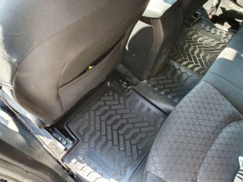 1 739 р. Коврики салона Aileron (3D с подпятником) KIA Ceed 3 CD хэтчбэк (2018-2025)  с доставкой в г. Чебоксары. Увеличить фотографию 3