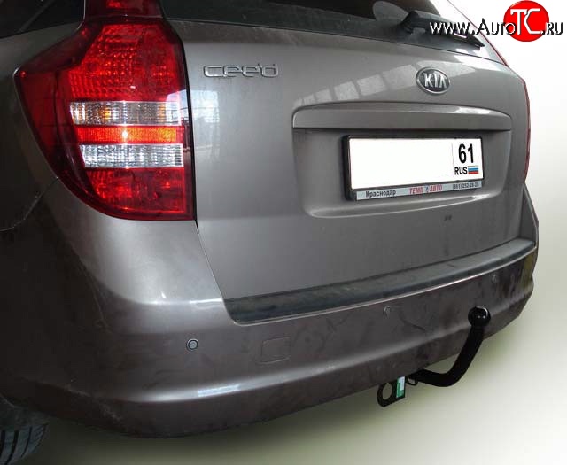 6 999 р. Фаркоп (универсал) Лидер Плюс KIA Ceed 1 ED дорестайлинг, хэтчбэк 5 дв. (2006-2010) (Без электропакета)  с доставкой в г. Чебоксары