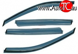 1 999 р. Комплект дефлекторов окон (хетчбек) SkyLine KIA Ceed 1 ED рестайлинг, хэтчбэк 5 дв. (2010-2012)  с доставкой в г. Чебоксары