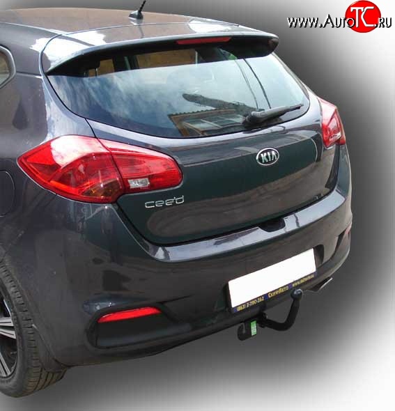 7 649 р. Фаркоп (хетчбек) Лидер Плюс KIA Ceed 1 ED рестайлинг, хэтчбэк 5 дв. (2010-2012) (Без электропакета)  с доставкой в г. Чебоксары
