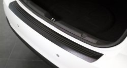 Защитная накладка на задний бампер RA KIA Cerato  3 YD (2013-2016) дорестайлинг седан