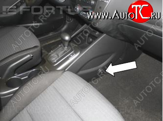 12 299 р. Замок КПП FORTUS (AT+) KIA Cerato 3 YD дорестайлинг седан (2013-2016)  с доставкой в г. Чебоксары