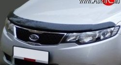 Дефлектор капота NovLine KIA Cerato  1 LD (2003-2008) седан дорестайлинг, хэтчбэк, седан рестайлинг