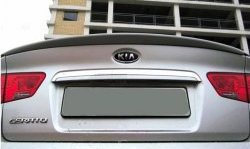 4 949 р. Лип спойлер Lip KIA Cerato 1 LD хэтчбэк (2004-2007) (Неокрашенный)  с доставкой в г. Чебоксары. Увеличить фотографию 2