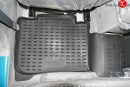 2 259 р. Коврики в салон (полиуретан) Element KIA Cerato 1 LD седан рестайлинг (2005-2008) (Черные)  с доставкой в г. Чебоксары. Увеличить фотографию 3