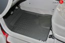 2 259 р. Коврики в салон (полиуретан) Element KIA Cerato 1 LD седан рестайлинг (2005-2008) (Черные)  с доставкой в г. Чебоксары. Увеличить фотографию 5
