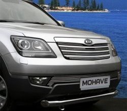 Декоративная вставка воздухозаборника Novline KIA Mohave  HM (2008-2017) дорестайлинг