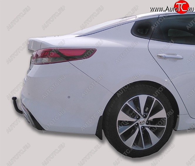 6 749 р. Фаркоп Лидер Плюс KIA Optima 4 JF дорестайлинг седан (2016-2018) (Без электропакета)  с доставкой в г. Чебоксары