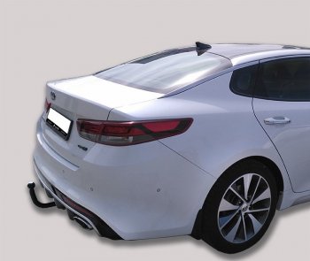6 749 р. Фаркоп Лидер Плюс KIA Optima 4 JF дорестайлинг седан (2016-2018) (Без электропакета)  с доставкой в г. Чебоксары. Увеличить фотографию 4