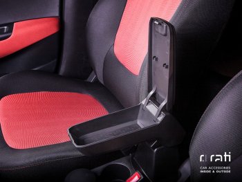 6 849 р. Подлокотник Armster S KIA Picanto 2 TA хэтчбэк 3 дв. дорестайлинг (2011-2015)  с доставкой в г. Чебоксары. Увеличить фотографию 4