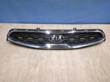 1 699 р. Решетка радиатора SPARD KIA Picanto 2 TA хэтчбэк 5 дв. дорестайлинг (2011-2015) (Неокрашенная)  с доставкой в г. Чебоксары. Увеличить фотографию 2