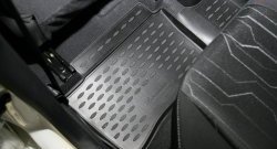1 349 р. Комплект ковриков в салон Element 4 шт. (полиуретан) KIA Picanto 2 TA хэтчбэк 5 дв. рестайлинг (2015-2017)  с доставкой в г. Чебоксары. Увеличить фотографию 4