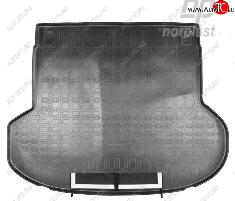 3 499 р. Коврик багажника Norplast (без рельс) KIA ProCeed 3 CD универсал рестайлинг (2021-2025) (Черный, с погрузочным ковриком (фартуком))  с доставкой в г. Чебоксары