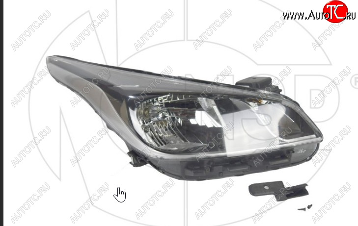 10 599 р. Фара передняя правая NSP KIA Rio X-line (2017-2021)  с доставкой в г. Чебоксары