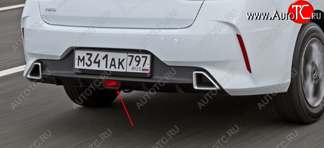 8 999 р. Задний противотуманный фонарь HYUNDAI/KIA/MOBIS  KIA Rio  4 FB (2020-2025) рестайлинг седан  с доставкой в г. Чебоксары