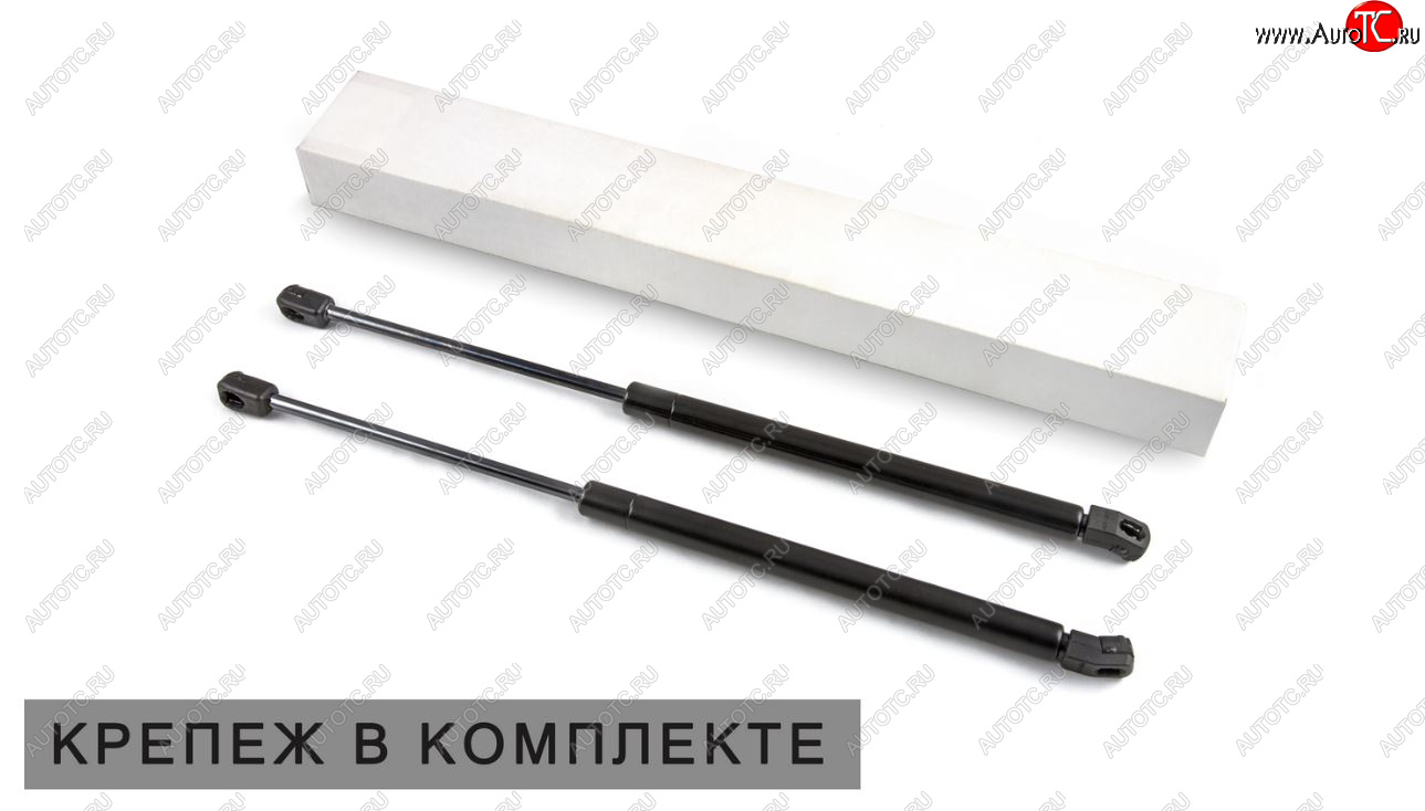 2 294 р. Упоры капота Arbori (2 шт) KIA Rio X-line (2017-2021)  с доставкой в г. Чебоксары