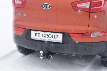 12 999 р. Фаркоп Petroil Tuning (съемный квадрат) KIA Sorento XM рестайлинг (2012-2015)  с доставкой в г. Чебоксары. Увеличить фотографию 3