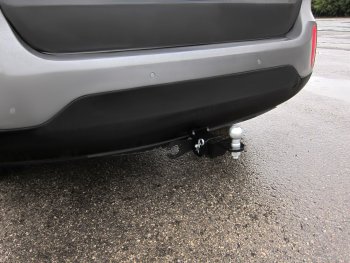 12 999 р. Фаркоп Petroil Tuning (съемный квадрат) KIA Sorento XM рестайлинг (2012-2015)  с доставкой в г. Чебоксары. Увеличить фотографию 3