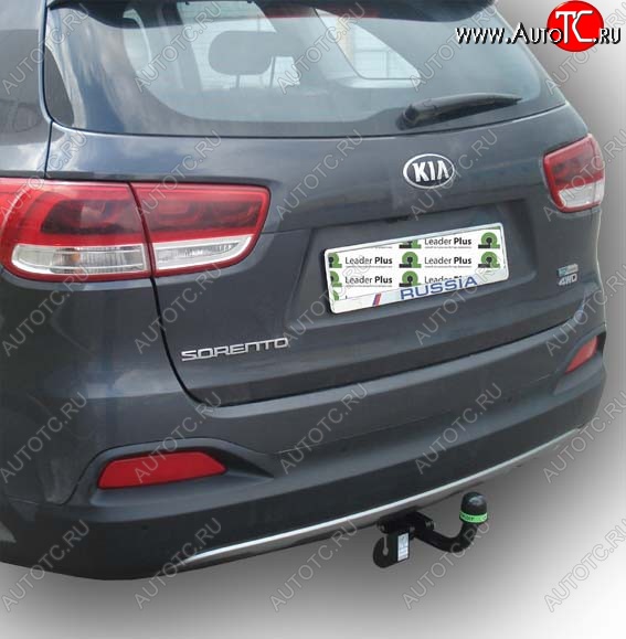 7 499 р. Фаркоп (дизель) Лидер Плюс. KIA Sorento UM/Prime дорестайлинг (2014-2018) (Без электропакета)  с доставкой в г. Чебоксары