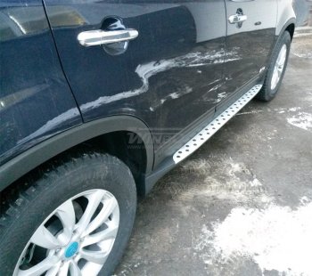10 199 р. Подножки боковые WINBO OE Style KIA Sorento XM дорестайлинг (2009-2012)  с доставкой в г. Чебоксары. Увеличить фотографию 4