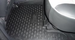3 799 р. Коврики в салон Element (3-й ряд) (полиуретан) . KIA Sorento XM дорестайлинг (2009-2012)  с доставкой в г. Чебоксары. Увеличить фотографию 3