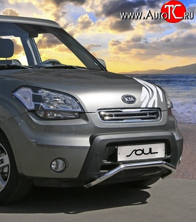 5 894 р. Декоративные вставки решетки радиатора Novline KIA Soul AM дорестайлинг (2008-2011)  с доставкой в г. Чебоксары