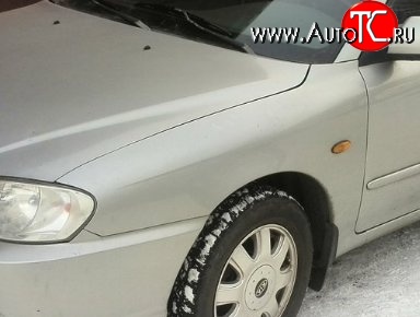 12 949 р. Переднее левое крыло Стандартное KIA Spectra (2000-2009) (Окрашенное)  с доставкой в г. Чебоксары