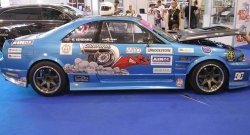 4 739 р. Универсальные фендера на колёсные арки RA (вынос 50 мм, комплект) Suzuki Aerio RA21S, RC51S седан дорестайлинг (2001-2003) (Поверхность глянец (под окраску))  с доставкой в г. Чебоксары. Увеличить фотографию 11