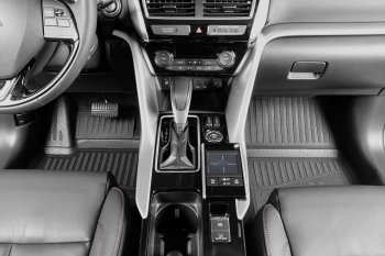 9 949 р. Комплект 3D ковриков салона TRIUMF Land Rover Discovery Sport L550 дорестайлинг (2014-2019) (Черные)  с доставкой в г. Чебоксары. Увеличить фотографию 2