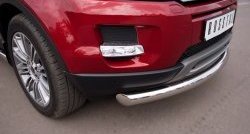 15 999 р. Одинарная защита переднего бампера диаметром 76 мм (Prestige u Pure) SLITKOFF  Land Rover Range Rover Evoque  1 L538 (2011-2015) дорестайлинг 3 дв., дорестайлинг 5 дв.  с доставкой в г. Чебоксары. Увеличить фотографию 2