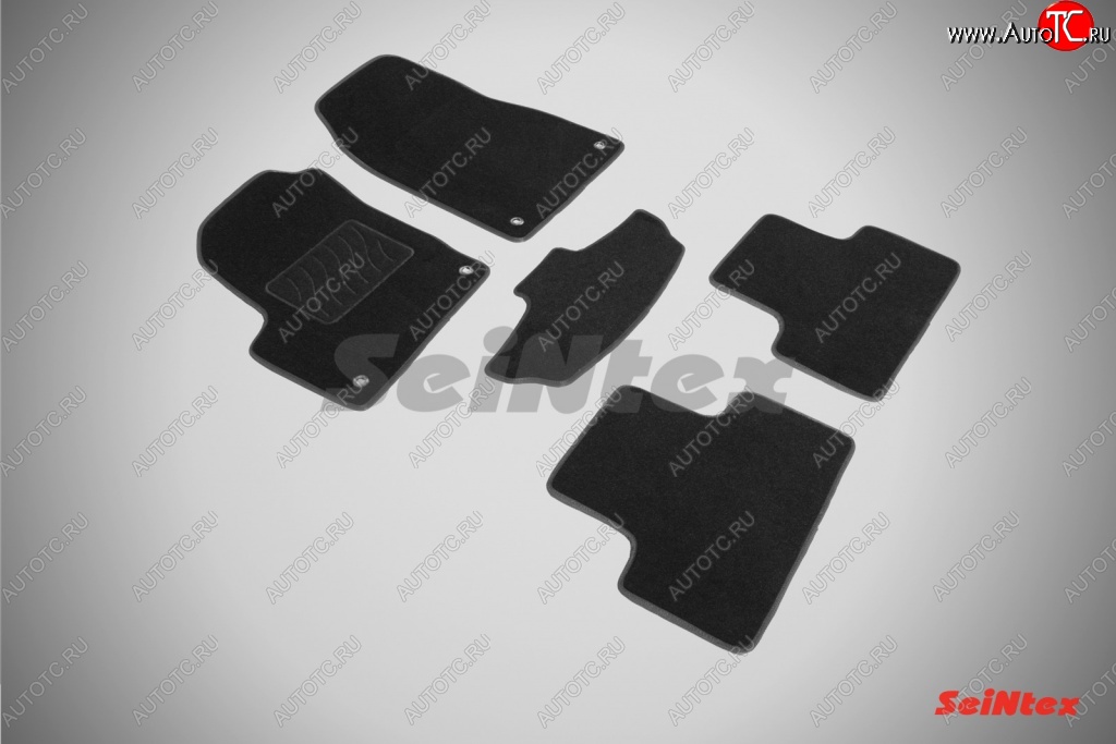 2 999 р. Износостойкие коврики в салон SeiNtex Premium LUX 4 шт. (ворсовые) Land Rover Range Rover Evoque 1 L538 дорестайлинг 5 дв. (2011-2015)  с доставкой в г. Чебоксары