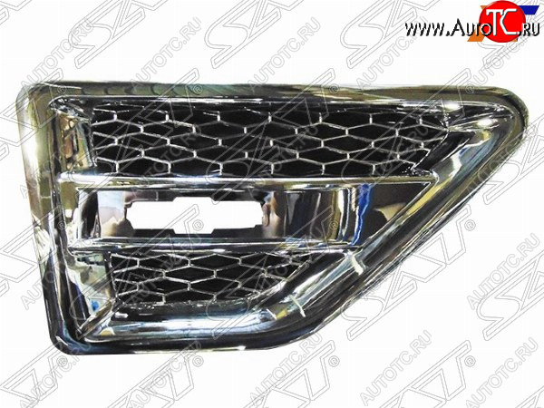 1 589 р. Правая вставка в переднее крыло SAT (хром) Land Rover Freelander L359 1-ый рестайлинг (2010-2012)  с доставкой в г. Чебоксары
