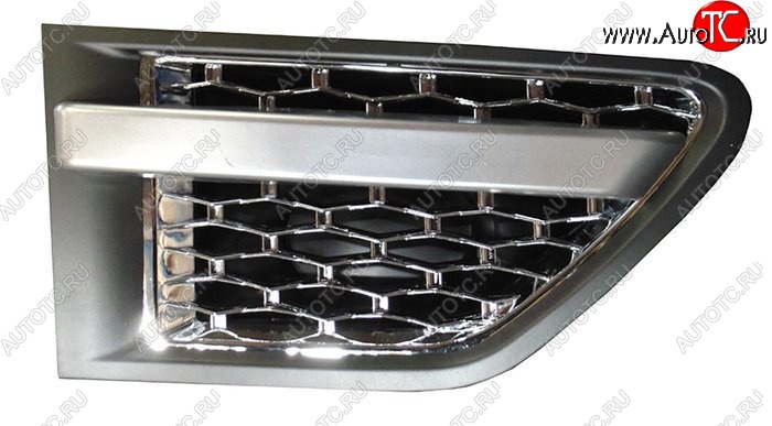 3 699 р. Вставка в переднее левое крыло SAT (хром)  Land Rover Range Rover Sport  1 L320 (2009-2013) рестайлинг  с доставкой в г. Чебоксары