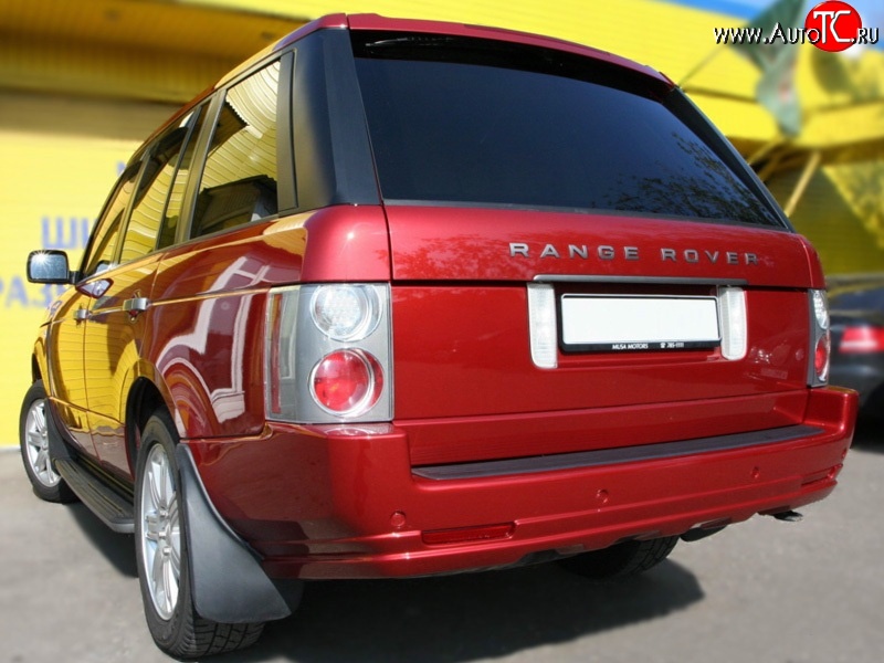 14 899 р. Накладка Hamman Style на задний бампер Land Rover Range Rover 3 L322 дорестайлинг (2002-2006) (Неокрашенная)  с доставкой в г. Чебоксары