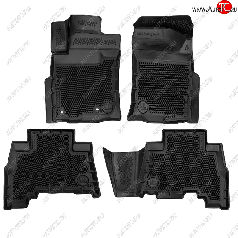 6 599 р. Коврики салона DELFORM ❞EVA 3D Premium❝ (термоэластопласт/ТЭП) Lexus GX460 J150 1-ый рестайлинг (2013-2019)  с доставкой в г. Чебоксары
