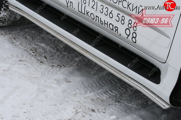 15 929 р. Защита штатных порогов Souz-96 (d42) Lexus GX460 J150 дорестайлинг (2009-2013)  с доставкой в г. Чебоксары
