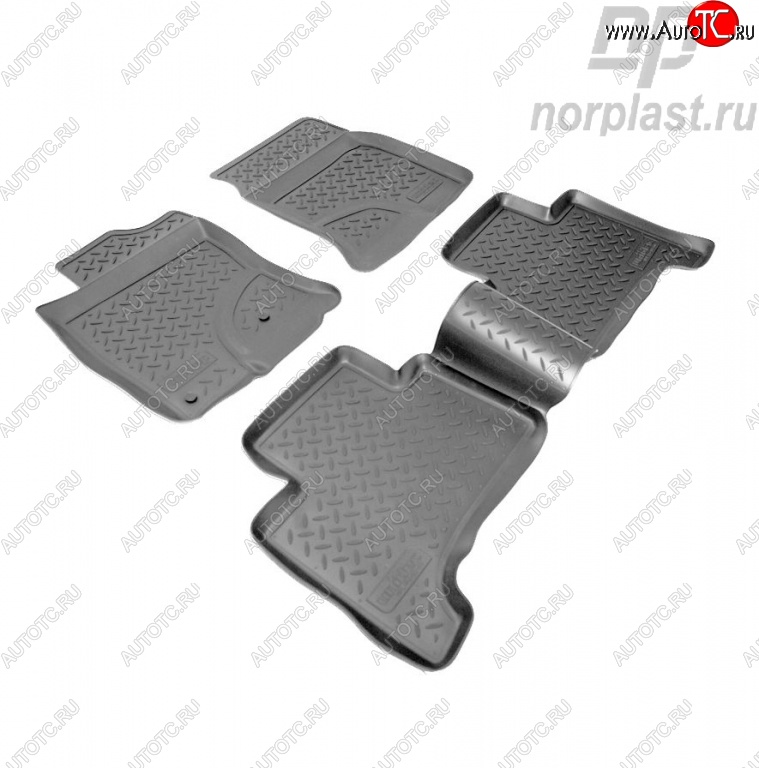 2 859 р. Комплект ковриков в салон Norplast Toyota Land Cruiser Prado J120 (2002-2009)  с доставкой в г. Чебоксары