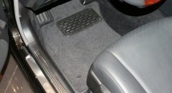 5 599 р. Комплект ковриков в салон (АКПП, текстиль, чёрные) Element Lexus LS600HL XF40 дорестайлинг (2006-2009)  с доставкой в г. Чебоксары. Увеличить фотографию 4
