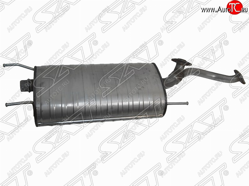 9 099 р. Глушитель (средняя часть) SAT (2UZ-FE) Toyota Land Cruiser 10 100 дорестайлинг (1998-2002)  с доставкой в г. Чебоксары