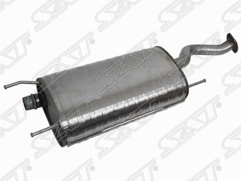 Глушитель (средняя часть) SAT (1HDFTE) Toyota Land Cruiser 10 100 1-ый рестайлинг (2002-2005)