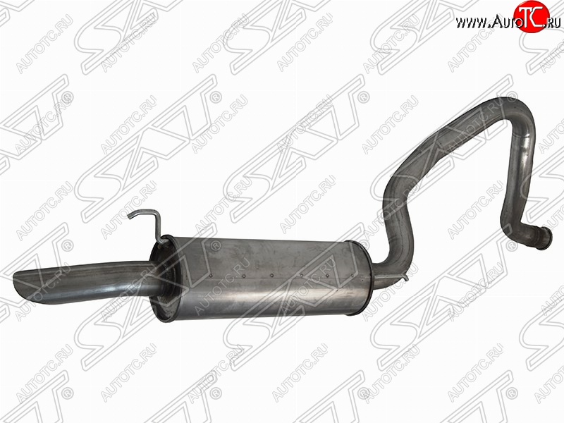 7 199 р. Глушитель (задняя часть) SAT (2UZ-FE, 1HDFTE) Lexus LX470 J100 дорестайлинг (1998-2002)  с доставкой в г. Чебоксары