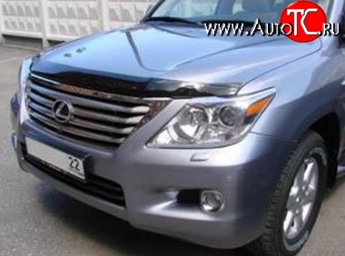 3 379 р. Дефлектор капота NovLine Lexus LX570 J200 дорестайлинг (2007-2012)  с доставкой в г. Чебоксары