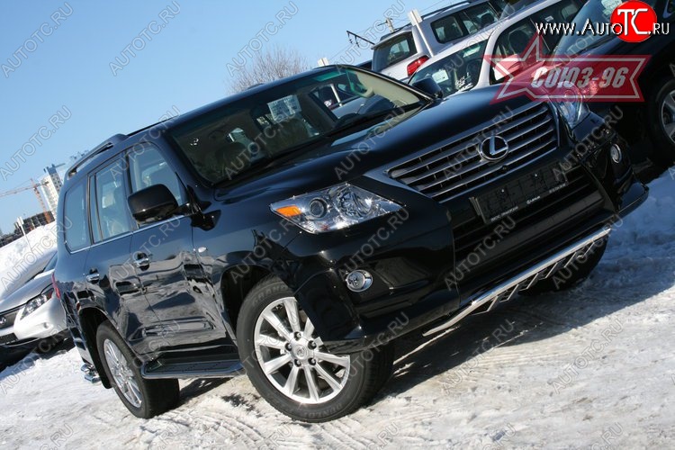 30 149 р. Защита переднего бампера Sport Package Souz-96 (d60) Lexus LX570 J200 дорестайлинг (2007-2012)  с доставкой в г. Чебоксары