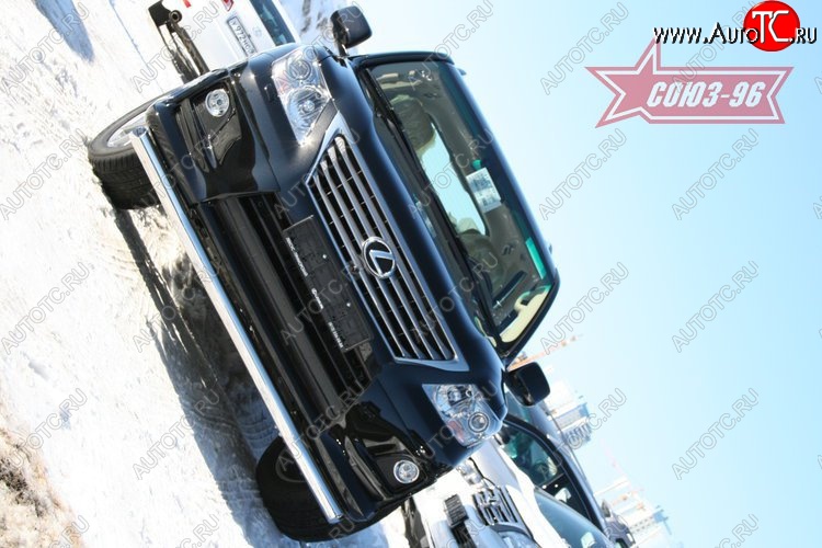 19 439 р. Защита переднего бампера из одинарной трубы (d76) Sport Package Souz-96 Lexus LX570 J200 дорестайлинг (2007-2012)  с доставкой в г. Чебоксары