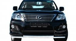 30 149 р. Двойная защита переднего бампера d 60х42 Sport Package Souz-96 Lexus LX570 J200 дорестайлинг (2007-2012)  с доставкой в г. Чебоксары. Увеличить фотографию 2