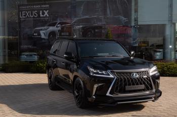 65 999 р. Решетка радиатора HEMMES Lexus LX570 J200 дорестайлинг (2007-2012) (цвет: черный матовый)  с доставкой в г. Чебоксары. Увеличить фотографию 4